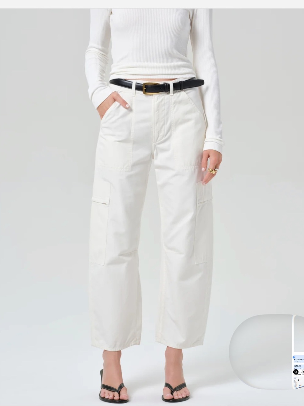 Citizens of Humanity Marcelle Cargo sz 30